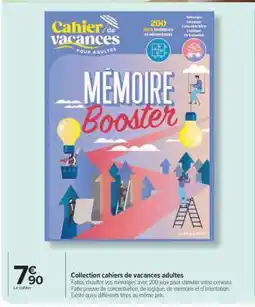 Carrefour Mémoire Booster offre