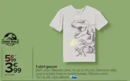 Carrefour T-shirt garçon offre