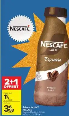 Carrefour Boisson lactée NESCAFÉ offre
