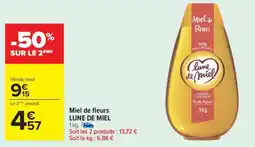 Carrefour Miel de Fleurs Lune de Miel offre