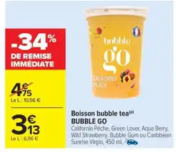 Carrefour BUBBLE GO offre
