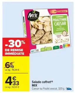 Carrefour Salade coffret MIX offre