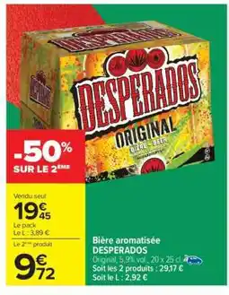 Carrefour Desperados offre