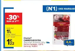 Carrefour Chorizo Carrefour Extra offre