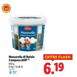 Lidl Mozzarella di Bufala Campana AOP offre