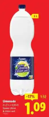 Lidl Limonade offre