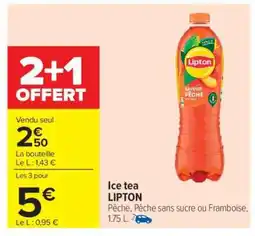 Carrefour ICE TEA LIPTON offre