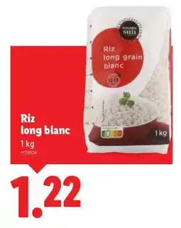 Lidl Riz Long Blanc offre