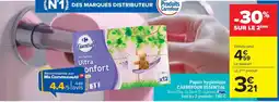 Carrefour Papier hygiénique CARREFOUR ESSENTIAL offre