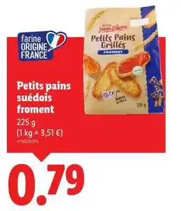 Lidl Petits pains suédois froment offre