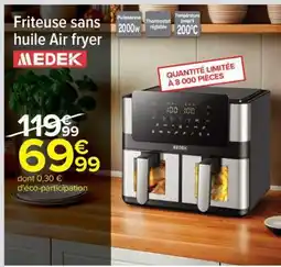 Carrefour Friteuse sans huile Air fryer offre