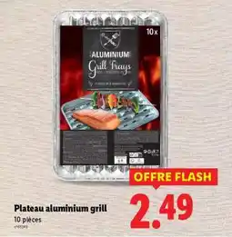 Lidl Plateau aluminium grill offre