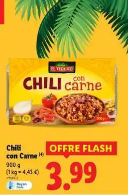 Lidl Chili Con Carne offre