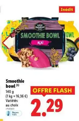 Lidl Smoothie bowl offre
