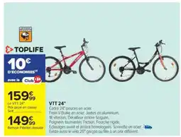 Carrefour VTT 24 offre