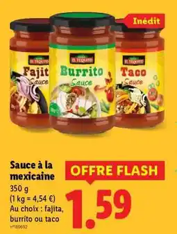 Lidl Sauce à la mexicaine offre
