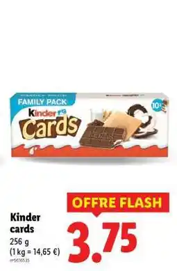 Lidl KINDER Cards offre