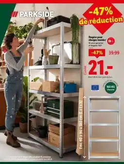 Lidl PARKSIDE Étagère pour charges lourdes offre