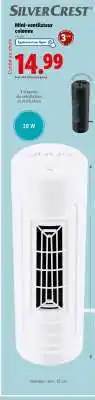 Lidl SilverCrest Mini-ventilateur colonne offre