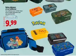 Lidl Boîtes déjeuner et sac isotherme offre