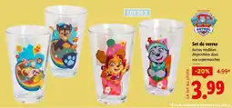 Lidl Set de verres offre