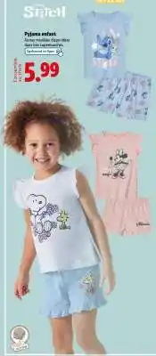 Lidl Pyjama enfant offre