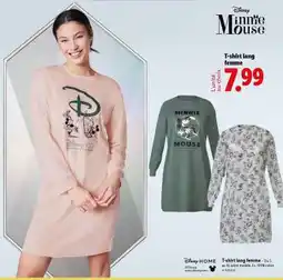 Lidl T-shirt long femme offre