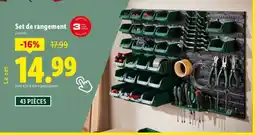 Lidl Set de rangement offre