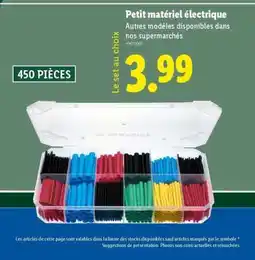 Lidl Petit matériel électrique offre