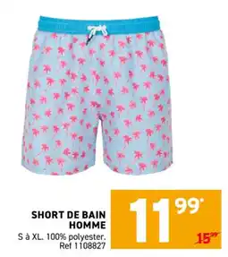 Trafic Short de bain homme offre