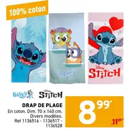 Trafic Drap de plage offre