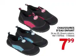 Trafic Chaussures d'eau enfant offre