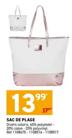 Trafic Sac de plage offre