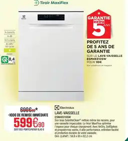 Extra Lave vaisselle offre
