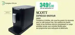 Extra Expresso broyeur offre