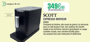 Extra Expresso broyeur offre