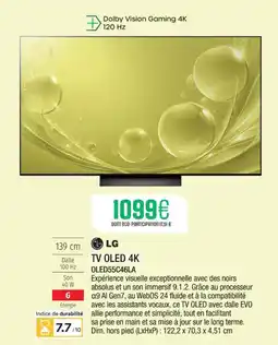 Extra Tv oled 4k offre
