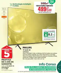 Extra Tv qled 4k offre