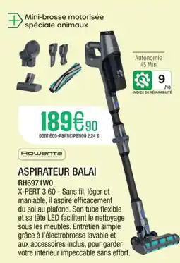 Extra Aspirateur balai offre