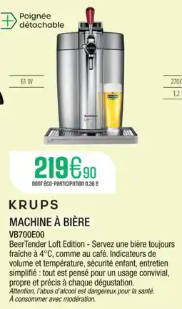 Extra Machine à bière offre