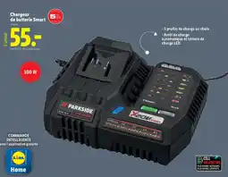 Lidl Chargeur de batterie smart offre