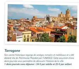 TUI Tarragone offre