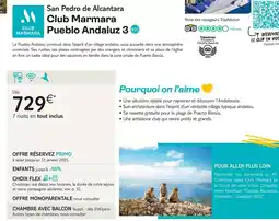 TUI Club marmara pueblo andaluz 3 offre