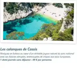 TUI Les calanques de cassis offre
