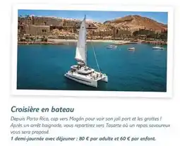 TUI Croisière en bateau offre