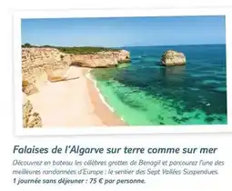 TUI Falaises de l'algarve sur terre comme sur mer offre