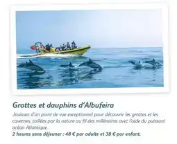 TUI Grottes et dauphins d'albufeira offre