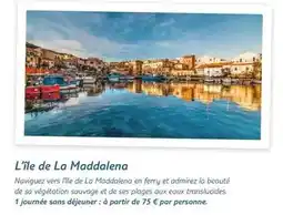 TUI L'île de la maddalena offre