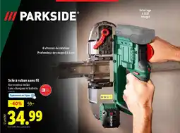 Lidl Scie à ruban sans fil offre