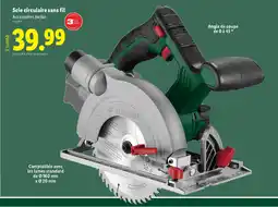 Lidl Scie circulaire sans fil offre